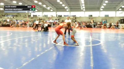 145 lbs Rr Rnd 1 - Caleb Kosko, Mat Assassins - HSB vs Brayson Weatherly, Team Arkansas - HSB