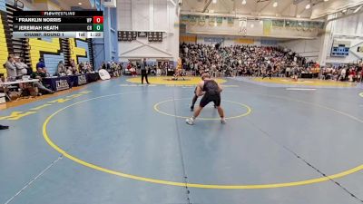 175 lbs Champ. Round 1 - Franklin Norris, William Penn H.S. vs Jeremiah Heath, Caesar Rodney H S