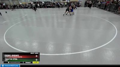 150 lbs Champ. Round 2 - Tristyn Steil, Iowa vs Pedro Jimenez, Relentless Training Center