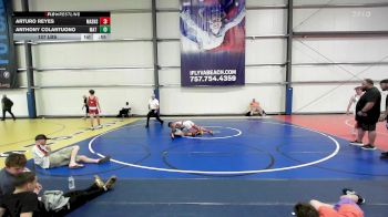 127 lbs Rr Rnd 1 - Arturo Reyes, Mat Assassins White vs Anthony Colantuono, Mat Warriors PWC MS