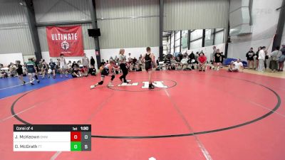 95 lbs Consi Of 4 - Jp McKeown, Gold Medal WC vs Dawson McGrath, Team Tugman HS