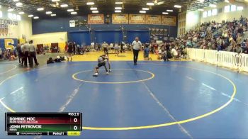 70 lbs Round 4 - John Petrovcik, NBWA vs Dominic Moc, Miami Wrestling Club