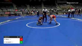 95 lbs Consolation - Ryan Meier, East Coast Bandits vs Co'ji Lil Boss Campbell, Ringers