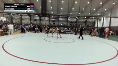 Junior FS - 144 lbs Cons. Round 5 - Duane Zamora, Moses Lake Wrestling Club vs Ryan Vader, Zillah Wrestling