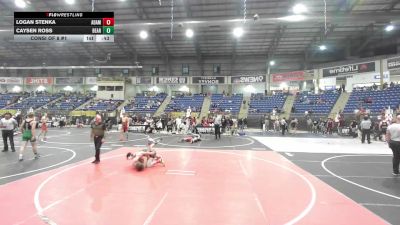 138 lbs Consi Of 8 #1 - Logan Stenka, Adams Central vs Caysen Ross, Bear Cave WC