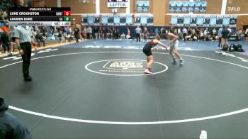126 lbs Cons. Round 2 - Louden Eure, Corner Canyon vs Luke Crookston, Viewmont