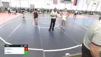 172 lbs Rr Rnd 2 - Robert Ibarra, Valiant CP vs Derek Fong, Valiant CP