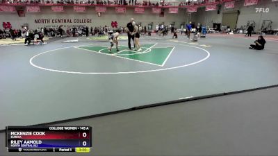 145 A Champ. Round 1 - Riley Aamold, North Central (IL) vs Mckenzie Cook, Eureka