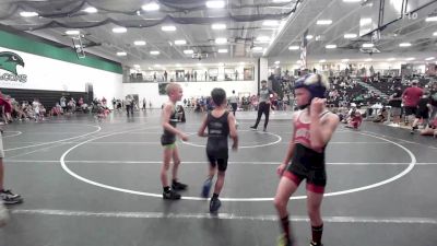 65 lbs Cons. Semi - Carson Caprio, Slyfox Wrestling Academy vs Harrison Zajic, Trailhands