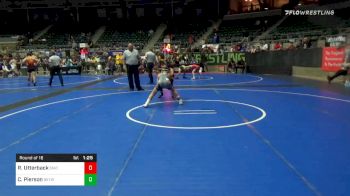 100 lbs Prelims - Reanah Utterback, Southern Iowa Outlaws vs Cache Pierson, Bristow