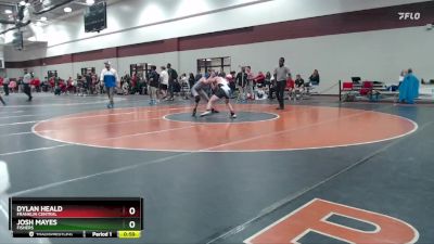 132z Semifinal - Dylan Heald, Franklin Central vs Josh Mayes, Fishers