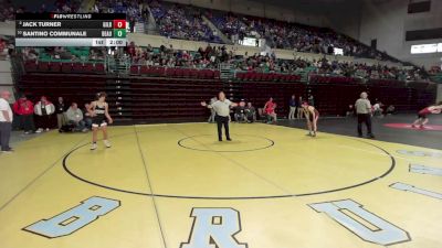 113 lbs Quarterfinal - Jack Turner, Gilbert vs Santino Communale, Beaufort