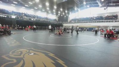 141 lbs Cons. Round 4 - Lucas Long, Rio Hondo College vs Chris Ybarra, Fresno City College