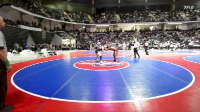 130 lbs Cons. Semi - Messiah Salem, Vidalia vs Caroline Cunningham, Lumpkin Co.