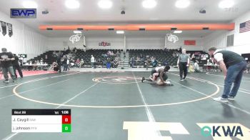 140-155 lbs Final - Julius Caygill, Raw Wrestling Club vs Jarius Johnson, Pitbull Wrestling Academy