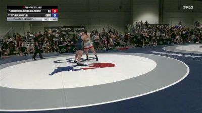 125 lbs Champ. Round 1 - Andrew Blackburn-Forst, Illinois vs Tyler Doyle, Colorado Mesa Wrestling Club