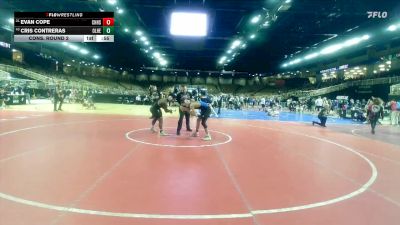 132 lbs Cons. Round 2 - Cris Contreras, Olympic Heights vs Evan Cope, Charlotte Hs