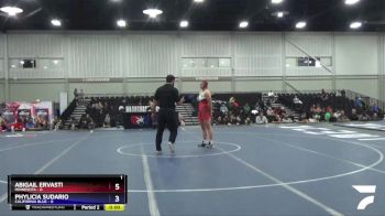 152 lbs Round 4 (6 Team) - Alyzabeth Hiler, Minnesota vs Riley Bancroft, California Blue