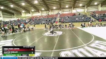 71 lbs Finals (2 Team) - Miro Parr-Coffin, INWTC vs Easton Shelley, Utah Gold