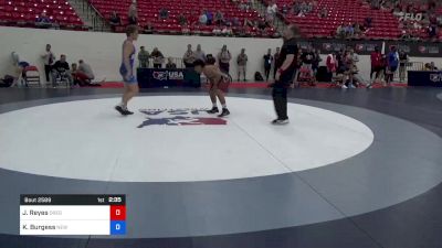 70 kg Cons 8 #1 - Joshua Reyes, Oregon vs Kaleb Burgess, New York