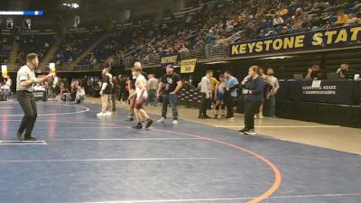 125 lbs Round Of 16 - Tanner Ingle, Juniata vs Cameron Williams, Pine Richland