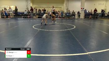 62 lbs Round 3 - Carter Bange, Backyard Bullies Wrestling Club vs Nehemiah Keys, North Carolina