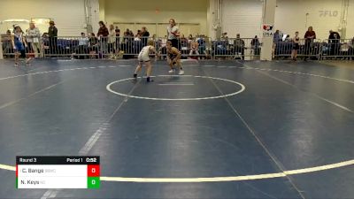 62 lbs Round 3 - Carter Bange, Backyard Bullies Wrestling Club vs Nehemiah Keys, North Carolina