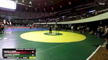 Rookie 6-8 105 Champ. Round 1 - Isaiah Clarke, Hugo Owens Middle School vs Anthony Murphy, Norfolk Christian