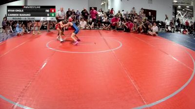70 lbs Round 2 (6 Team) - Addison Nardella, Women Of The Uprising vs Gianna Marmarosa, Pride WC