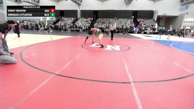 106-I2 lbs Semifinal - Vinny Bouvin, Savage Wrestling Academy vs Herman Littleton, Milford Senior