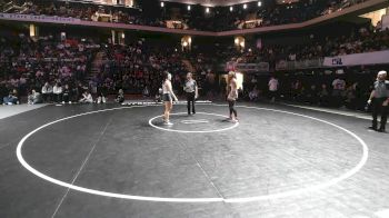 6A 170 lbs 1st Place Match - Aisha Williams Bautista, Lewisville Flower Mound vs Victoria Brown, Lancaster