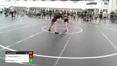 130 lbs Consi Of 8 #2 - Kailynn Santa Maria, Dog Pound WC vs Genesis Chavez, BlackHawks