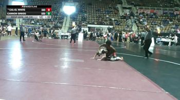 6A 120 lbs Champ. Round 1 - Cannon Gregg, Benjamin Russell vs Cal-el White, Saraland