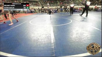 73 lbs Semifinal - Delaney Hardy, Nebraska Wrestling Academy vs Alicen Quillin, Chickasha Youth Wrestling