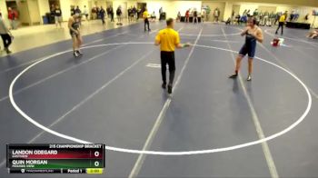 215 Championship Bracket Champ. Round 3 - Quin Morgan, Mounds View vs Landon Odegard, Eastview