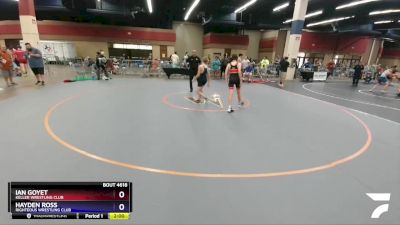 102 lbs Cons. Round 1 - Ian Goyet, Keller Wrestling Club vs Hayden Ross, Righteous Wrestling Club