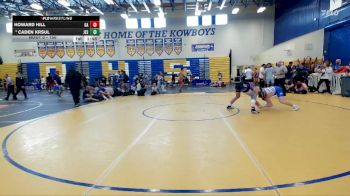 150 lbs Champ. Round 3 - Howard Hill, Grapple Academy vs Caden Krsul, Jesuit