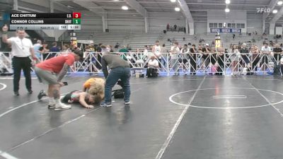 113 lbs Quarterfinal - Ace Chittum, E.D.I.T.H - HSB vs Connor Collins, Team Shutt Mutts - HSB