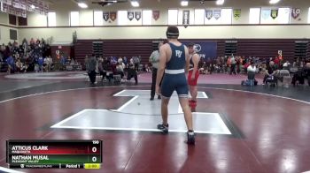 190 lbs Round 1 - Nathan Musal, Pleasant Valley vs Atticus Clark, Maquoketa