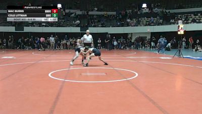 6-8 95 Quarterfinal - Mac Burns, Midlothian Miners Wrestling Cl vs Cole Littman, Great Neck Wrestling Club