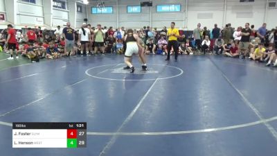 190 lbs Pools - Jackson Foster, Olympia National vs Landon Henson, West Virginia Wild