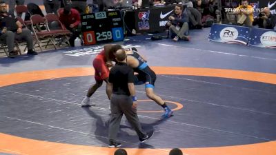 77 kg Final - Kamal Bey, Sunkist Kids Wrestling Club vs Jake Fisher, Curby 3 Style Wrestling Club