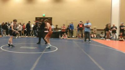 100 lbs Cons. Rd Of 16 - Bradley Heckathorn, Bad Karma vs Brody Geremek, Southside Wrestling Club
