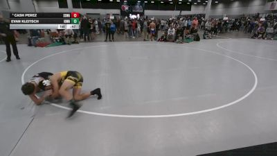 132 lbs Cons. Rd Of 16 - Evan Kleitsch, Iowa vs Cash Perez, SWAT - Savage Wrestling Athletic Team