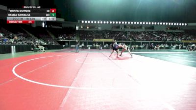 165 lbs Round Of 64 - Drake Bowers, Liberty vs Hamza Sawalha, Akron