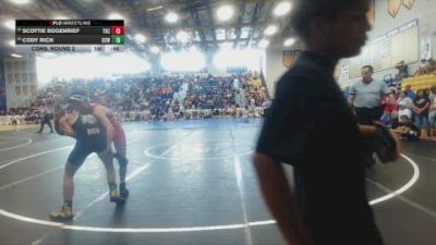 106 lbs Cons. Round 2 - Scottie Bogenrief, Pace High vs Cody Rich, Buchholz