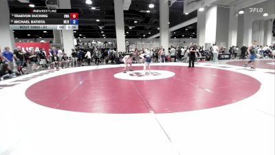 51 lbs Champ. Round 3 - Traevon Ducking, Contenders Wrestling Academy vs Michael Batista, New Jersey