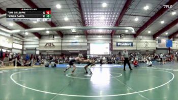 120 lbs Quarterfinal - Erick Garza, Boulder City vs Joe Gillespie, Spring Creek