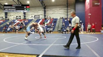 197 lbs Cons. Round 3 - Jett MCcauley, Keiser University vs Brandon Lively, Brewton-Parker (ga)