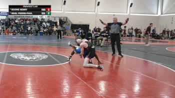 126 lbs Quarterfinal - Boone Henry, Fairfield Warde vs Mael Pierre-Paul, Bunnell